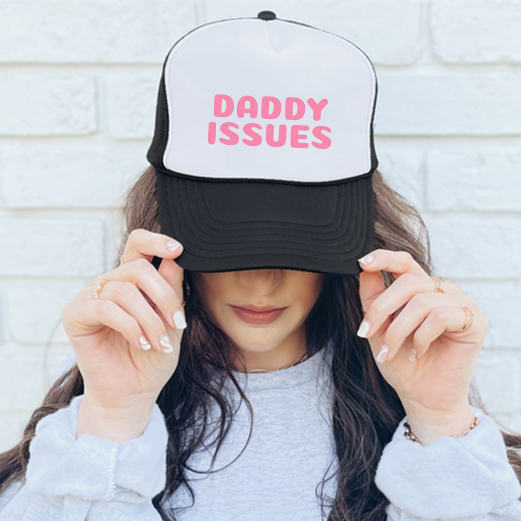 Daddy Issues Mesh-back Trucker Hat