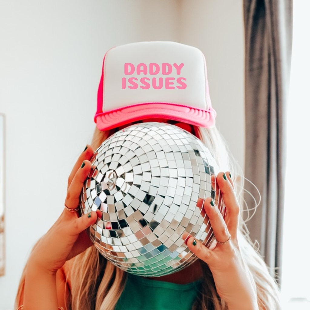 Daddy Issues Mesh-back Trucker Hat